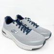 Skechers Mens Arch Fit 232040 Gray Running Shoes Sneakers Size 10 Online Hot Sale