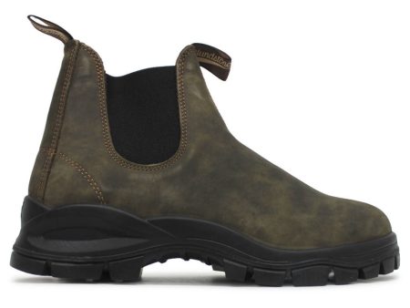 2239 Water-Resistant Leather Unisex Chelsea Boots Online now