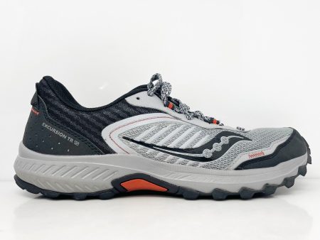 Saucony Mens Excursion TR 15 S20668-21 Gray Running Shoes Sneakers Size 10.5 Online Hot Sale