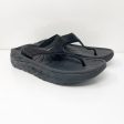 Hoka One One Unisex Ora Recovery Black Slip On Flip Flop Sandals Size M 7 W 9 Online now