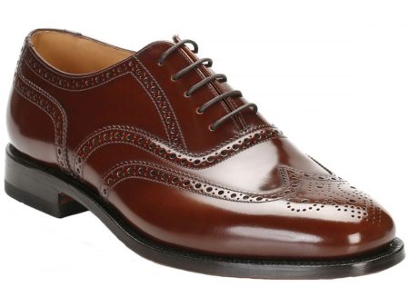 202 Polished Leather Men s Brogue Shoes Cheap