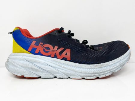 Hoka One One Mens Rincon 3 1119395 BDGB Black Running Shoes Sneakers Size 8 D on Sale