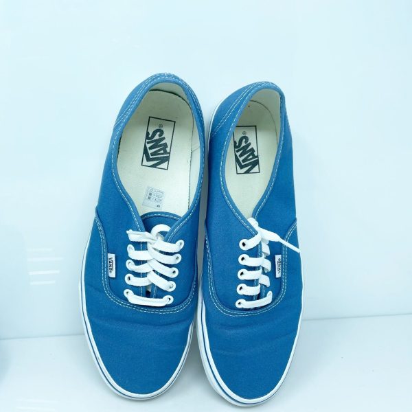 Vans Unisex Off The Wall 721356 Blue Casual Shoes Sneakers Size M 10.5 W 12 Online now