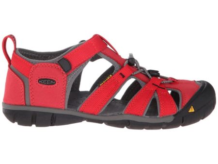 Seacamp II CNX Racing Red Gargoyle Youth Closed Toe Sandals Sale