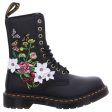 1490 Floral Bloom Nappa Leather Women s Mid-Calf Boots Fashion