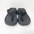 Hoka One One Unisex Ora Recovery Black Slip On Flip Flop Sandals Size M 7 W 9 Online now