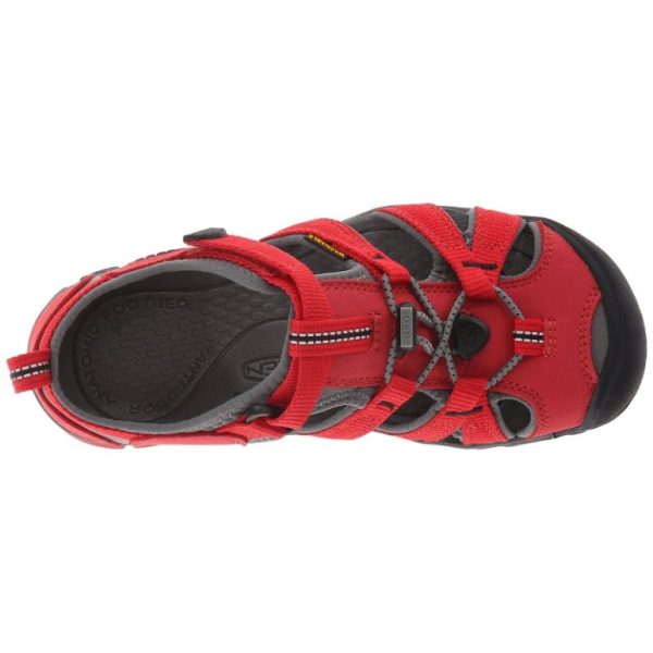 Seacamp II CNX Racing Red Gargoyle Youth Closed Toe Sandals Sale