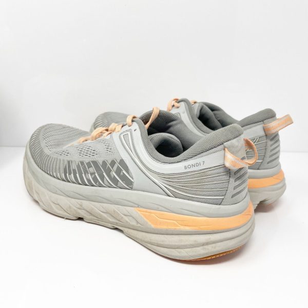 Hoka One One Womens Bondi 7 1110519 HMSH Gray Running Shoes Sneakers Size 9.5 Online now