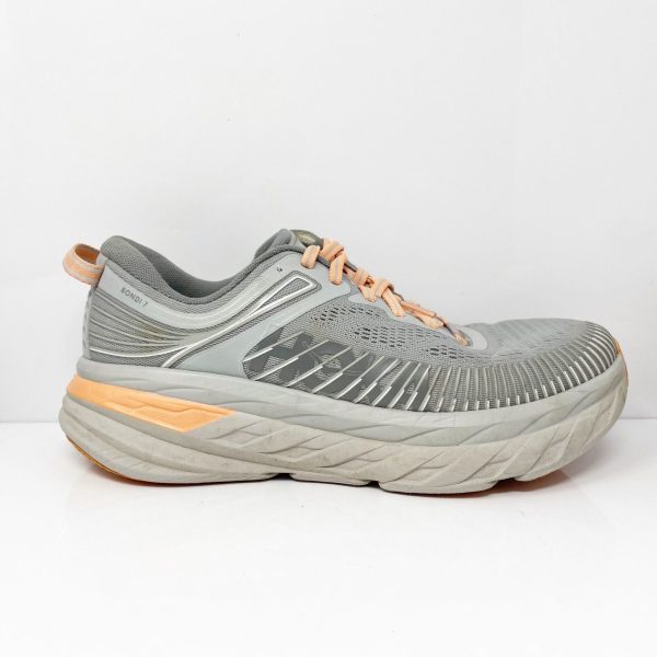 Hoka One One Womens Bondi 7 1110519 HMSH Gray Running Shoes Sneakers Size 9.5 Online now