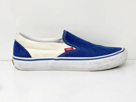 Vans Mens Classic 500714 Blue Casual Shoes Sneakers Size 10.5 For Cheap