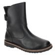 Uppsala Shearling Natural Leather Unisex Mid Calf Boots Supply