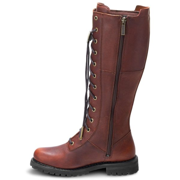 Walfield Full Grain Leather Women s Knee High Riding Boots on Sale