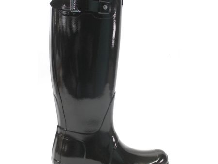 Original Gloss Rubber Women s Tall Wellington Boots Sale