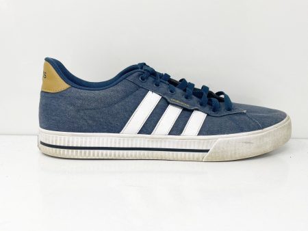 Adidas Mens Daily 3.0 GY8115 Blue Casual Shoes Sneakers Size 10.5 Online Hot Sale