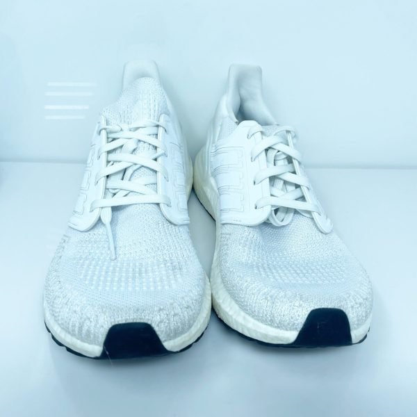 Adidas Mens Ultraboost 20 EF1042 White Running Shoes Sneakers Size 6 Online now