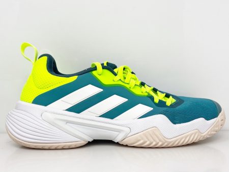 Adidas Womens Barricade IG5468 Green Running Shoes Sneakers Size 7 Online now