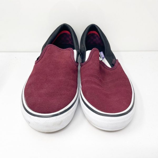 Vans Mens Off The Wall 721454 Red Casual Shoes Sneakers Size 10.5 Supply