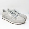 Reebok Mens Classic HQ7140 Gray Running Shoes Sneakers Size 12 Sale