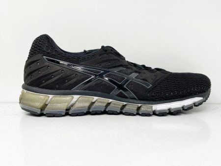 Asics Mens Gel Quantum 180 2 T6G2N Black Running Shoes Sneakers Size 10 For Sale