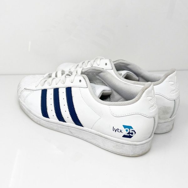 Adidas Mens Superstar EG4960 White Casual Shoes Sneakers Size 9 For Sale