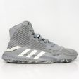 Adidas Mens Pro Bounce 2019 EF0474 Gray Basketball Shoes Sneakers Size 9 For Discount