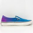 Vans Mens Classic 721454 Blue Casual Shoes Sneakers Size 10.5 Discount