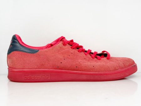 Adidas Mens Stan Smith S80032 Red Casual Shoes Sneakers Size 13 Online now