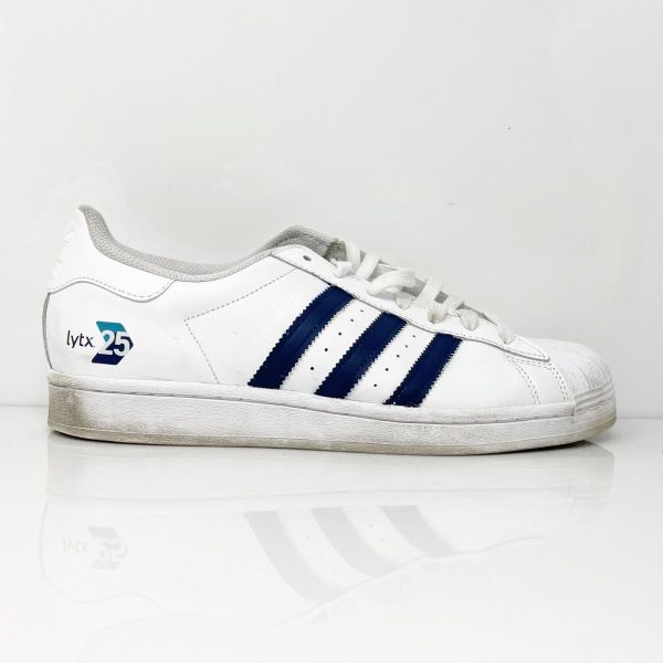 Adidas Mens Superstar EG4960 White Casual Shoes Sneakers Size 9 For Sale