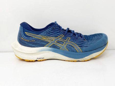 Asics Mens Gel Kayano Lite 3 1011B463 Blue Running Shoes Sneakers Size 10.5 For Discount