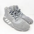 Adidas Mens Pro Bounce 2019 EF0474 Gray Basketball Shoes Sneakers Size 9 For Discount