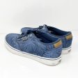 Vans Mens Atwood Deluxe 721356 Blue Casual Shoes Sneakers Size 8.5 For Discount