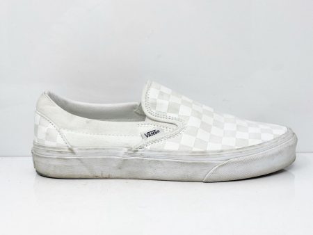 Vans Unisex Classic 721356 White Casual Shoes Sneakers Size M 7 W 8.5 Supply