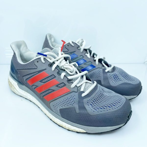 Adidas Mens Supernova Boost ST DA9658 Gray Running Shoes Sneakers Size 11 For Sale