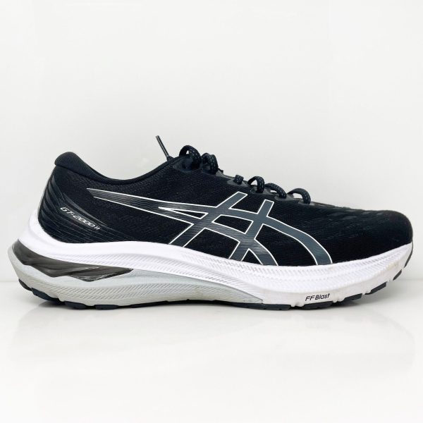 Asics Mens GT 2000 11 1011B476 Black Running Shoes Sneakers Size 9 W Sale