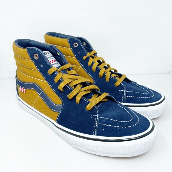 Vans Mens Sk8 Hi 500714 Blue Casual Shoes Sneakers Size 11 Discount