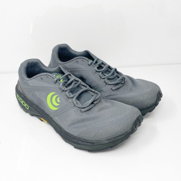 Topo Athletic Mens Terraventure 4 Gray Running Shoes Sneakers Size 9 Online now