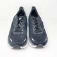 Hoka One One Mens Clifton 8 1121374 BWHT Black Running Shoes Sneakers Sz 10.5 2E Supply