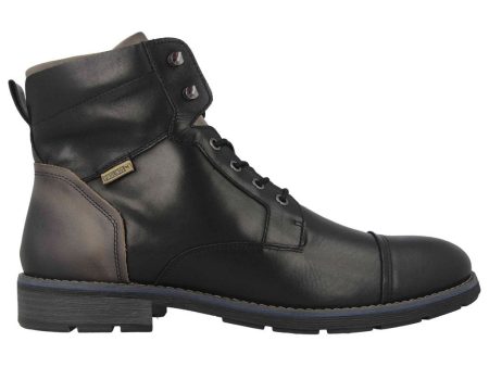 York Calfskin Leather Men s Ankle Boots on Sale