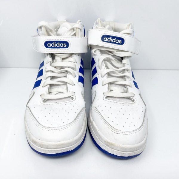 Adidas Mens Postmove Mid GW5525 White Basketball Shoes Sneakers Size 9 Online now