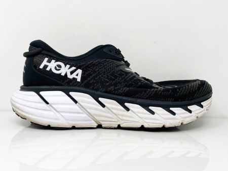 Hoka One One Womens Gaviota 4 1123199 BWHT Black Running Shoes Sneakers Sz 8.5 B Discount