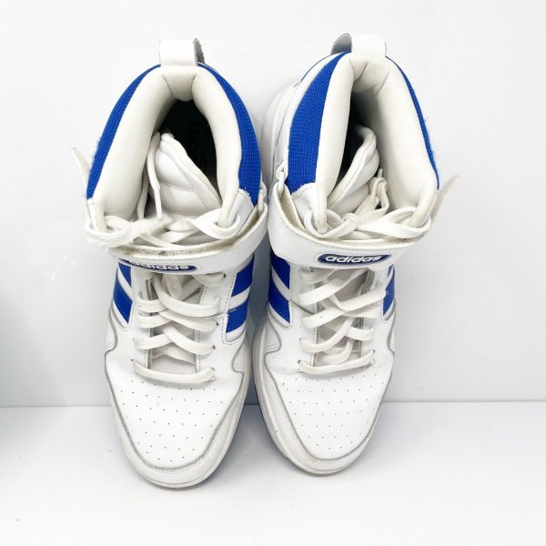 Adidas Mens Postmove Mid GW5525 White Basketball Shoes Sneakers Size 9 Online now