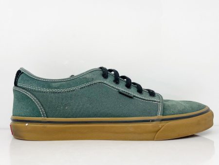 Vans Mens Chukka Low 721356 Green Casual Shoes Sneakers Size 11.5 Discount