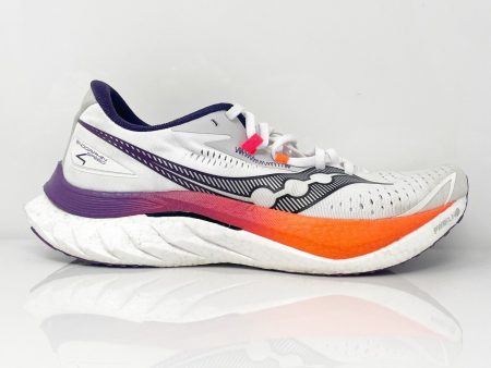 Saucony Mens Endorphin Speed 4 S20940-129 White Running Shoes Sneakers Size 9.5 Online now