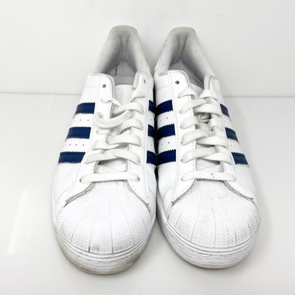 Adidas Mens Superstar EG4960 White Casual Shoes Sneakers Size 9 For Sale