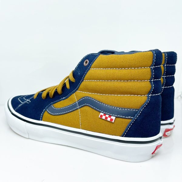 Vans Mens Sk8 Hi 500714 Blue Casual Shoes Sneakers Size 11 Discount