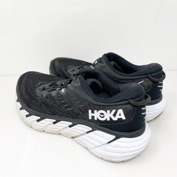 Hoka One One Womens Gaviota 4 1123199 BWHT Black Running Shoes Sneakers Sz 8.5 B Discount