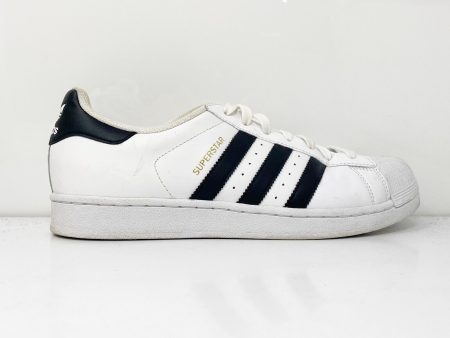 Adidas Mens Superstar C77124 White Casual Shoes Sneakers Size 9 Hot on Sale