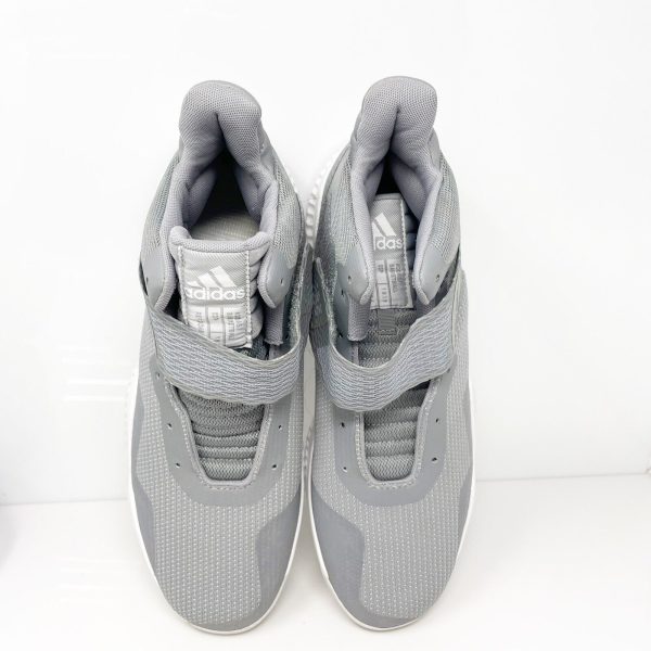 Adidas Mens Explosive Bounce 2018 BB7295 Gray Basketball Shoes Sneakers Sz 11.5 Online now