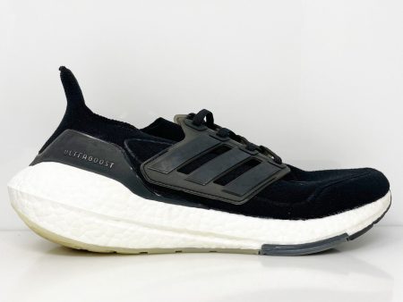 Adidas Mens Ultra Boost 21 Black Running Shoes Sneakers Size 10 Online Sale