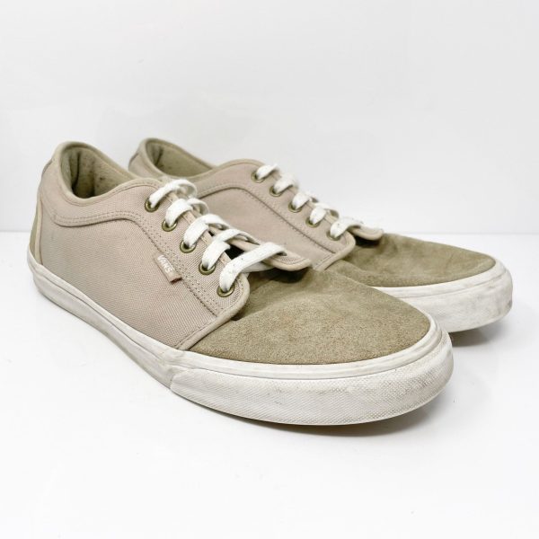 Vans Mens Chukka Low 721356 Beige Casual Shoes Sneakers Size 12 Online Hot Sale